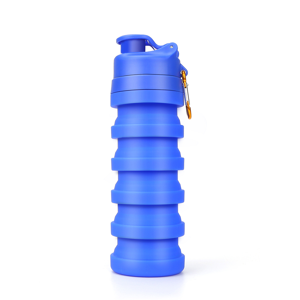 500ML 硅胶可折叠水壶
